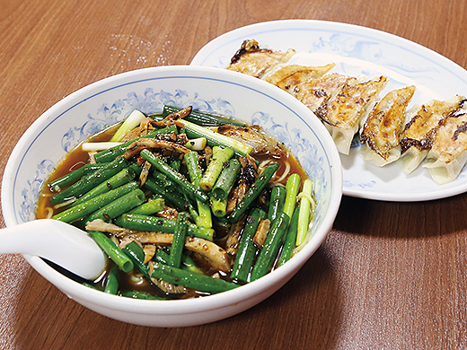 いろんな味で楽しんで　グリーンねぎラーメン