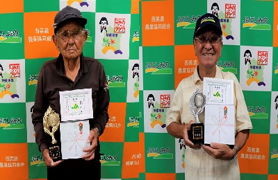 第14回岐阜県JAグラウンド・ゴルフ大会/西村さんが優勝し、合わせて7人が入賞