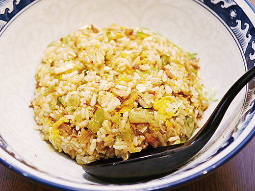 米の旨味を楽しむ まかないチャーハン