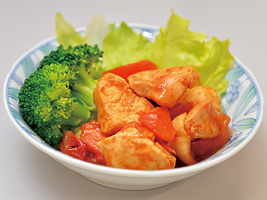 煮込んで簡単 鶏肉のトマト煮